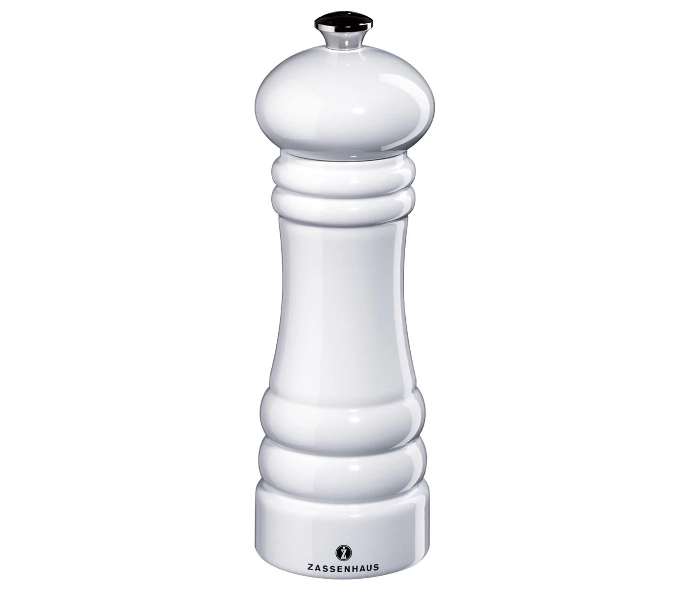 Zassenhaus Berlin Pepermolen 18 Cm Hout Glanzend Wit 1 Zassenhaus Berlin Pepermolen 18 Cm Hout Glanzend Wit