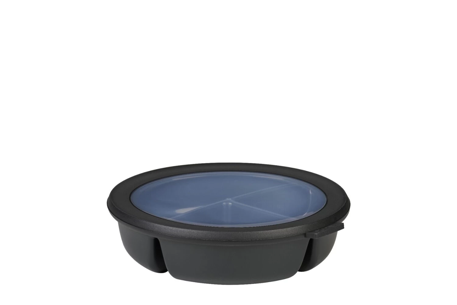 Mepal Cirqula Bento Bowl 3-vaks Kunststof Nordic Black