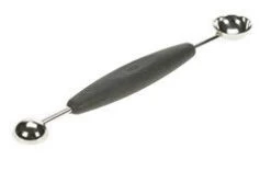 OXO Good Grips Tweezijdige Meloenboor ø 3 Cm En ø 2,5 Cm Rvs Zwart