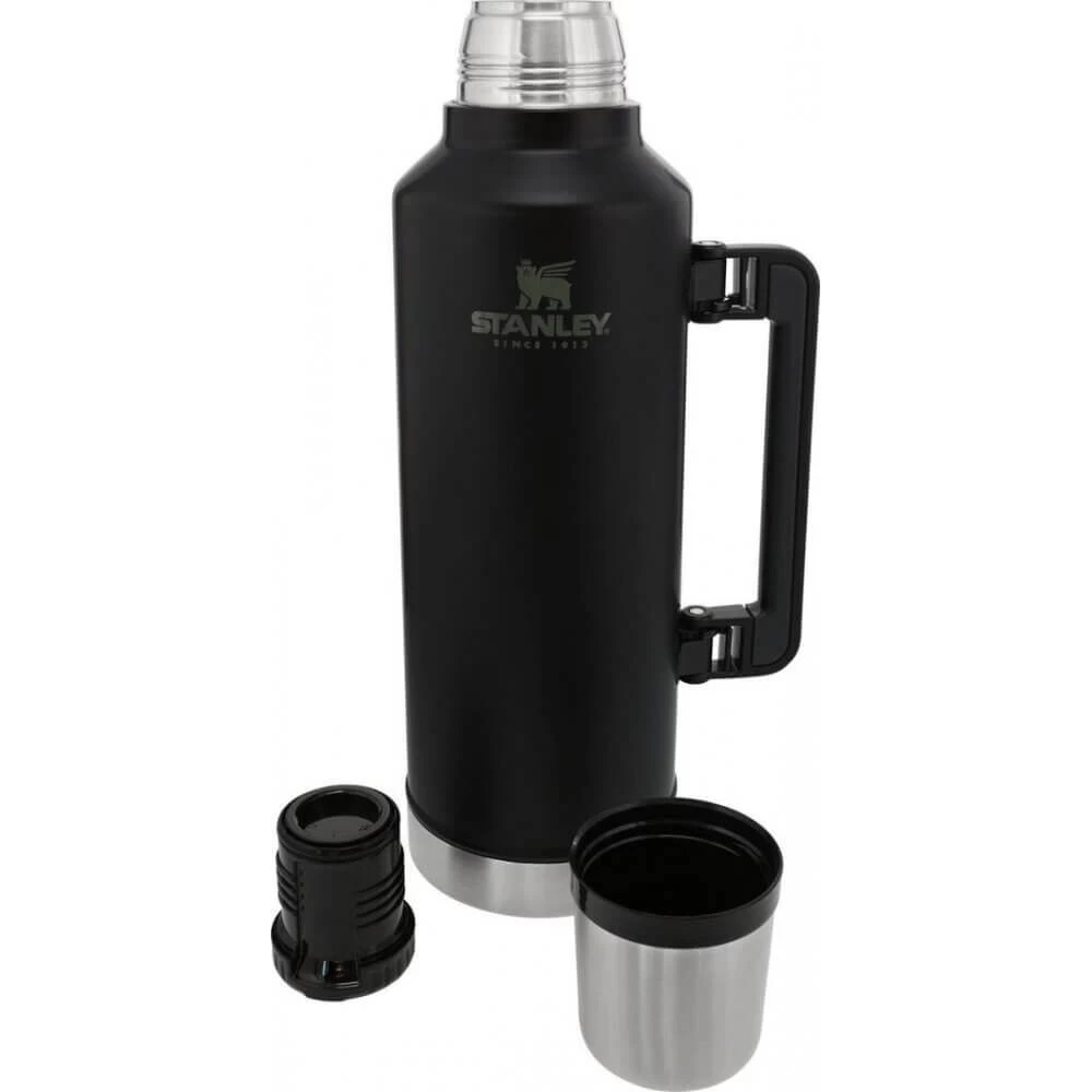 Stanley The Legendary Classic Thermosfles 2,3 Liter Matte Black Pebble 2 Stanley The Legendary Classic Thermosfles 2,3 Liter Matte Black Pebble - Afbeelding 2