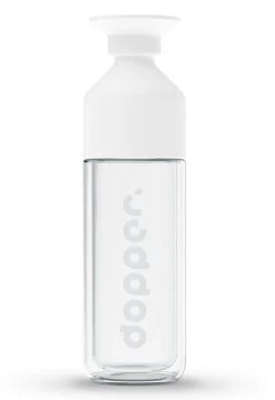 Dopper Glass Insulated Drinkfles 450 Ml Glas Transparant