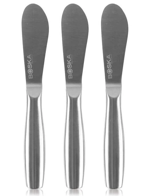 Boska Mini Copenhagen Smeermessenset Rvs 3 Stuks 1 Boska Mini Copenhagen Smeermessenset Rvs 3 Stuks