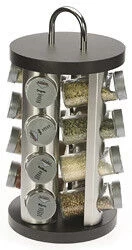 Küchenprofi Gevuld Kruidenrek Rond 35,5 Cm Hout Donker