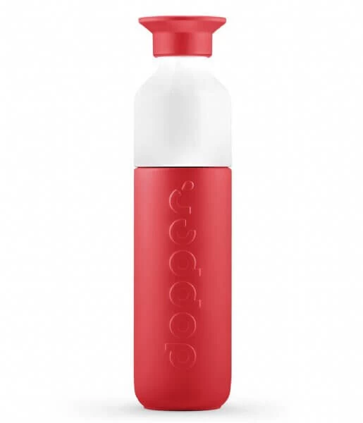 Dopper Insulated Drinkfles 350 Ml Rvs Deep Coral 1 Dopper Insulated Drinkfles 350 Ml Rvs Deep Coral