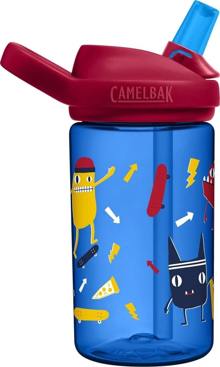 Camelbak Eddy Kids Drinkfles 400 Ml Kunststof Skate Monsters 3 Camelbak Eddy Kids Drinkfles 400 Ml Kunststof Skate Monsters - Afbeelding 3