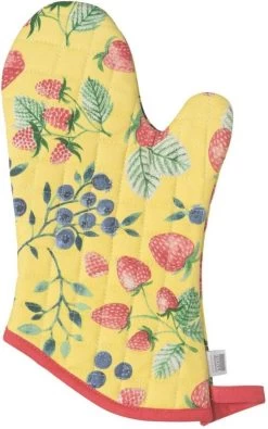 Now Designs Berry Patch Ovenwant 30 X 13 Cm Katoen Geel