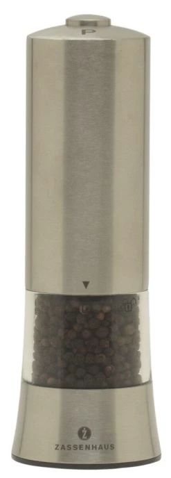 Zassenhaus Gera Elektrische Pepermolen 18 Cm Rvs Mat