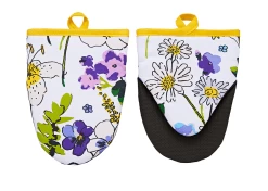 Ulster Weavers Wildflowers Kleine Ovenwant Katoen Geel 2 Stuks