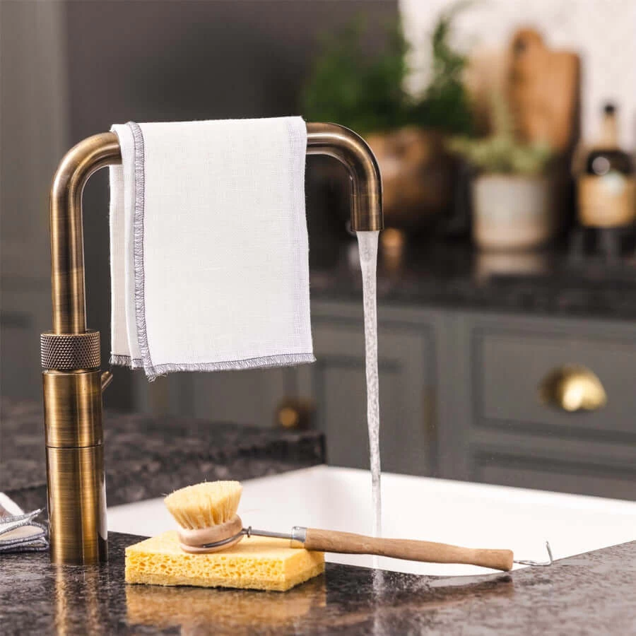 Ulster Weavers Schoonmaakdoek Linnen 2 Stuks 2 Ulster Weavers Schoonmaakdoek Linnen 2 Stuks - Afbeelding 2