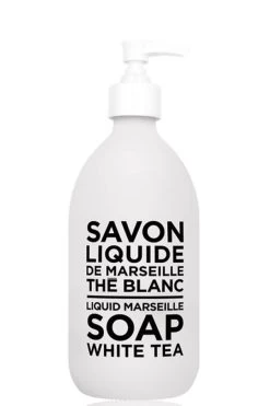 Savon De Marseille Liquid Marseille White Tea Handzeep 500 Ml Glas