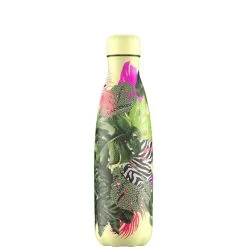 Chilly's Bottle Tropical Monstera Waterfles 500 Ml Rvs