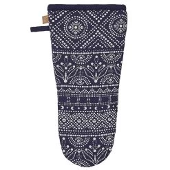 Ulster Weavers Indigo Batik Ovenwant Katoen Blauw