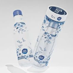 IZY Bottles X Heinen Delfts Blauw Drinkfles 500 Ml Faience Rvs -Keuken Verkoop izy bottles x faience product picture 2 min