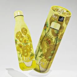 IZY Bottles X Van Gogh Drinkfles 500 Ml Sunflowers Rvs