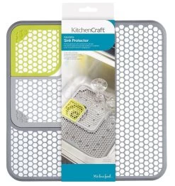 KitchenCraft Afdruipmat Voor Gootsteen 30 X 30 Cm Kunststof -Keuken Verkoop kcinsinkmat 10