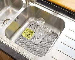 KitchenCraft Afdruipmat Voor Gootsteen 30 X 30 Cm Kunststof -Keuken Verkoop kcinsinkmat 20