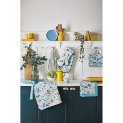 Ulster Weavers Kitty Cats Schort Katoen Blauw 5 Ulster Weavers Kitty Cats Schort Katoen Blauw -Keuken Verkoop kitty cat 2