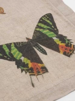 Oldenhof Flying Butterflies Servet 45 X 45 Cm Linnen 6 Stuks 10 Oldenhof Flying Butterflies Servet 45 X 45 Cm Linnen 6 Stuks -Keuken Verkoop linoroom napkins butterflies vertical lr 12