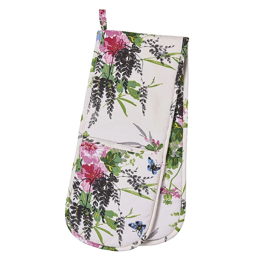 Ulster Weavers Madame Butterfly Lange Pannenlap Katoen Groen 1 Ulster Weavers Madame Butterfly Lange Pannenlap Katoen Groen