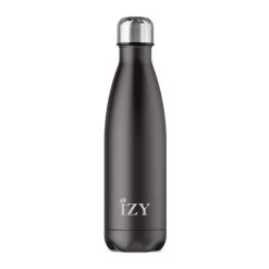 IZY Bottles Drinkfles 500 Ml Matt Black Rvs