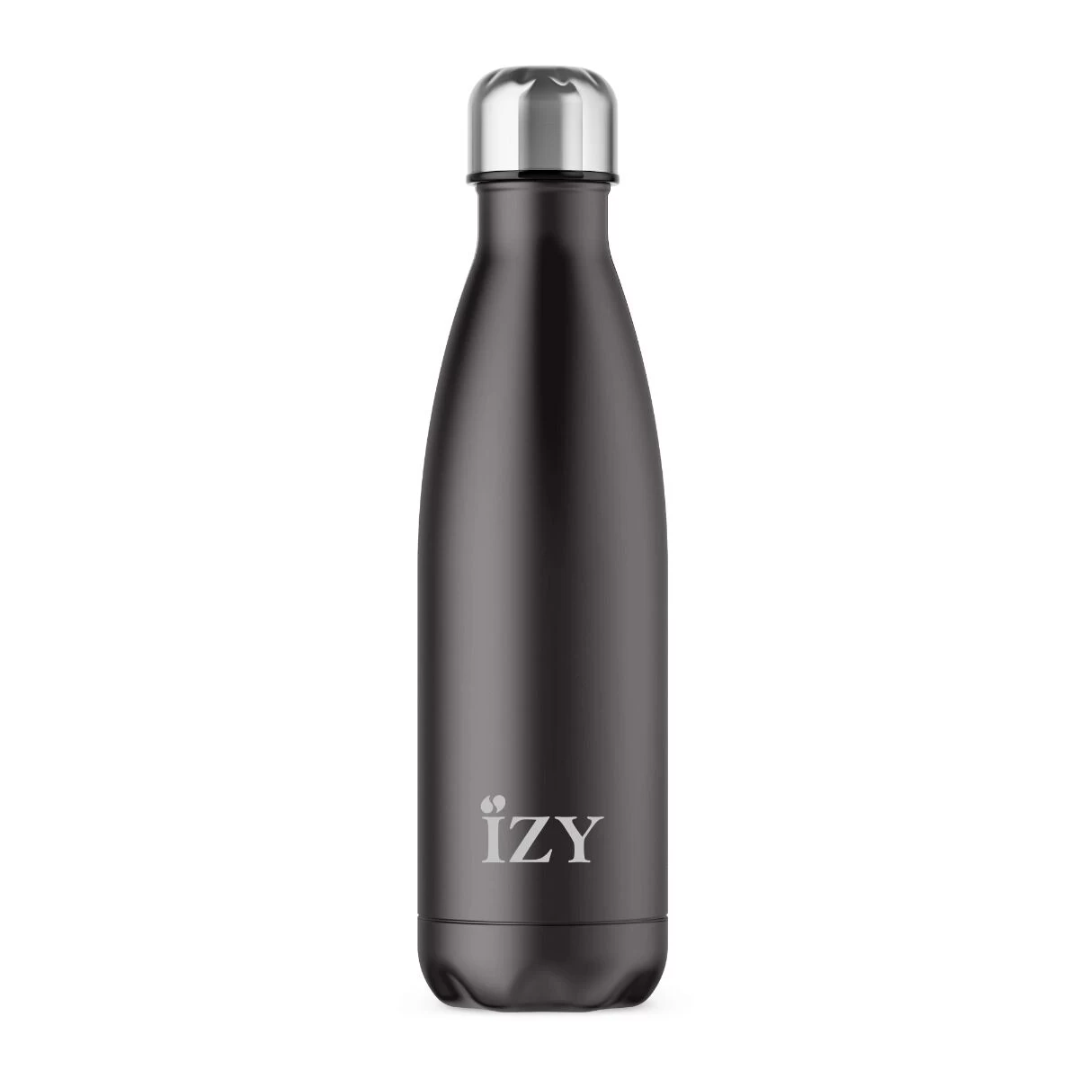 IZY Bottles Drinkfles 500 Ml Matt Black Rvs 1 IZY Bottles Drinkfles 500 Ml Matt Black Rvs