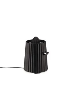 Alessi Plissé Elektrische Citruspers Kunststof Zwart
