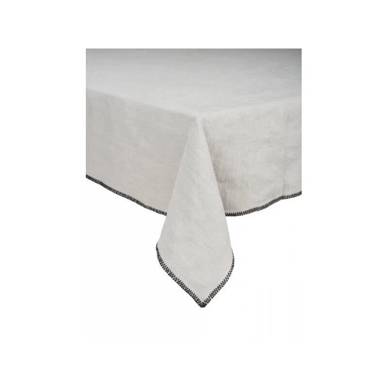 Haomy Letia Tafelkleed 170 X 170 Cm Linnen Betongrijs 1 Haomy Letia Tafelkleed 170 X 170 Cm Linnen Betongrijs