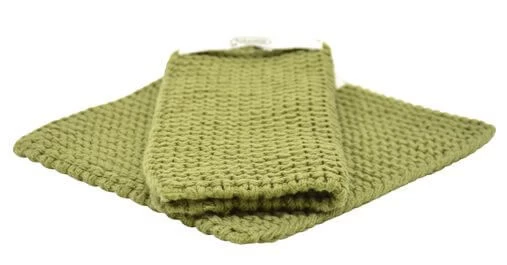 Solwang Design Pannenlap 22 X 22 Cm Katoen Olive 2 Stuks 1 Solwang Design Pannenlap 22 X 22 Cm Katoen Olive 2 Stuks