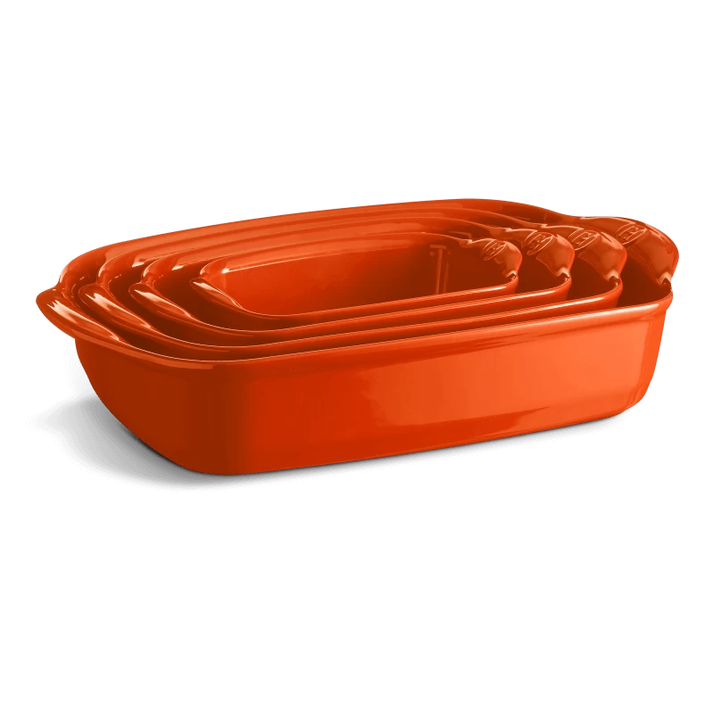 Emile Henry Rechthoekige Ovenschaal 36 X 23 Cm Keramiek Toscane 4 Emile Henry Rechthoekige Ovenschaal 36 X 23 Cm Keramiek Toscane - Afbeelding 4