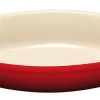 Le Creuset Ovenschaal Ovaal 28 Cm Aardewerk Kersrood