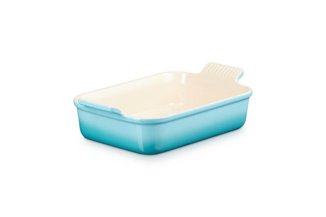 Le Creuset Rechthoekige Ovenschaal 32 X 24 Cm Aardewerk Caribbean Blue 1 Le Creuset Rechthoekige Ovenschaal 32 X 24 Cm Aardewerk Caribbean Blue