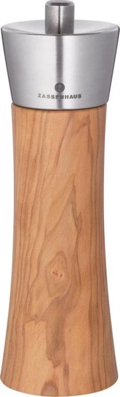 Zassenhaus Augsburg Pepermolen 18 Cm Olijfhout