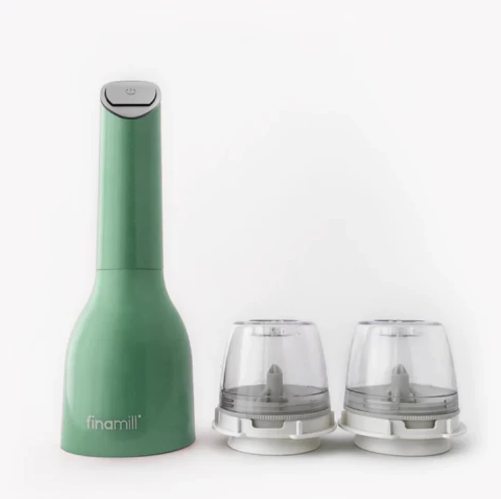 Finamill All-In-One Kruidenmolen Inclusief 2 Pro Plus Pods Sage 1 Finamill All-In-One Kruidenmolen Inclusief 2 Pro Plus Pods Sage