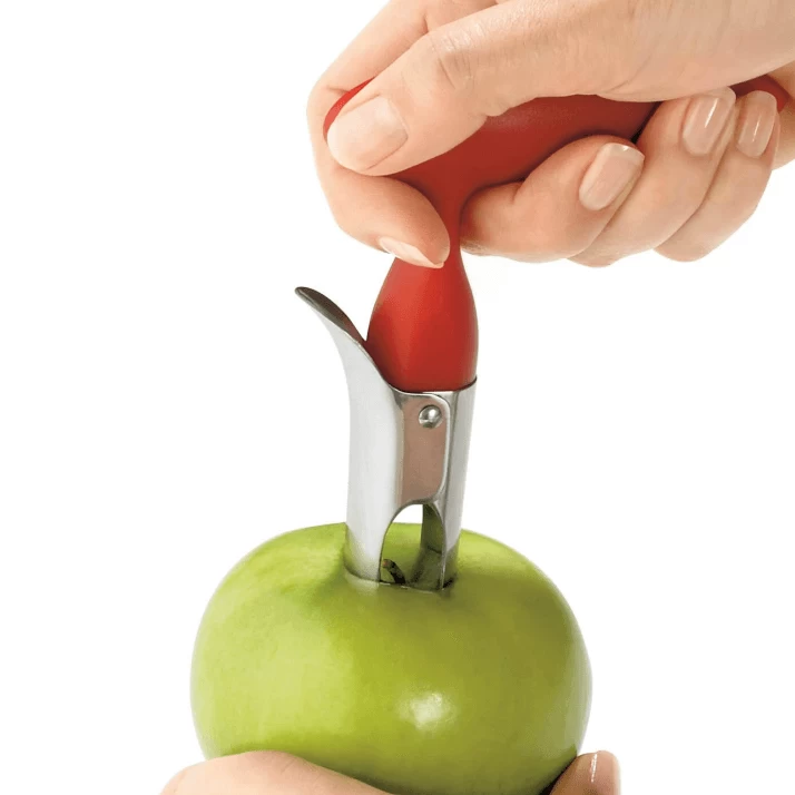 Cuisipro Appelboor 18 Cm Rvs Rood 4 Cuisipro Appelboor 18 Cm Rvs Rood - Afbeelding 4