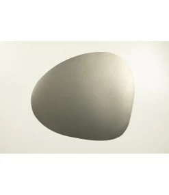 Finesse Skin Natur Pebble Placemat 40 X 46 Cm Leer Silver